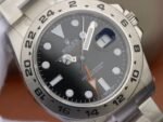 Rolex Explorer II – 42MM- 1:1 Superclone(Steel bezel black explorer) - Image 4