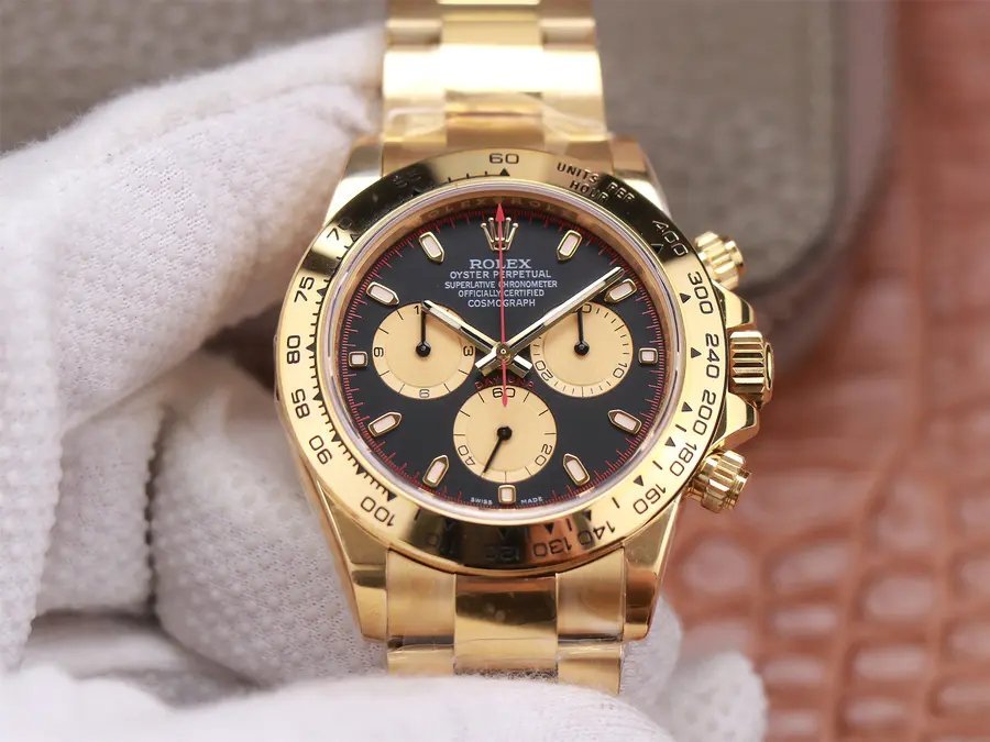 4d39d6_1bbac84628dd4890ab1ae952c5fe2ee3mv2.jpg ROLEX DAYTONA 116508 YELLOW GOLD ORIGINAL CAL.4130 MOVEMENT 904L ST - Image 1