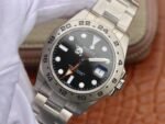Rolex Explorer II – 42MM- 1:1 Superclone(Steel bezel black explorer) - Image 3