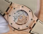 1:1 Super Clone Audemars Piguet RO 15400 (Rose gold black dial AP) - Image 6