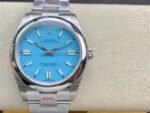 1:1 Superclone-Rolex Oyster Perpetual 41 Ref: 124300(Tiffany Blue dial oyester)