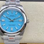 1:1 Superclone-Rolex Oyster Perpetual 41 Ref: 124300(Tiffany Blue dial oyester)