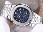 1:1 Superclone-Patek Philippe Nautilus 5712/1A-001 (Blue dial Nautilus full function) - Image 6