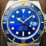 1:1 Superclone-Rolex Submariner 16613(Gold blue sub)