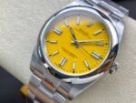 Rolex Oyster Perpetual 41 Turquoise (Yellow dial Oyester) - Image 4