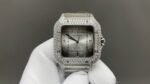 1:1 Super Clone Cartier Santos Middle East Full Diamond - Image 2
