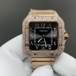 1:1 Super Clone Cartier Santos Middle East Full Diamond
