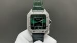 1:1 Super Clone Cartier Santos Middle East Full Diamond - Image 8