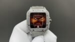 1:1 Super Clone Cartier Santos Middle East Full Diamond - Image 3