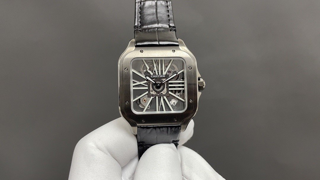 IMG_1983.jpg 1:1 Super Clone Cartier Santos Skeleton Series - Image 1