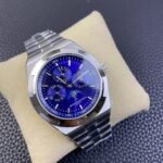 1:1 Super Clone Overseas Chronograph No-Date Blue Dial - Image 4