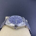 1:1 Super Clone Overseas Chronograph No-Date Blue Dial - Image 7