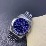 1:1 Super Clone Overseas Chronograph No-Date Blue Dial - Image 6