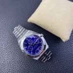 1:1 Super Clone Overseas Chronograph No-Date Blue Dial - Image 5