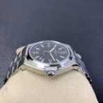 1:1 Super Clone Vacheron Constantin Overseas Steel Band Black Dial - Image 7