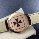 1:1 Super Clone Vacheron Constantin Heritage Series Two-Hand Mechanical Rose Gold Black Dial - Image 2