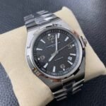 1:1 Super Clone Vacheron Constantin Overseas Black Dial and Steel Bracelet - Image 9