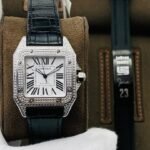1:1 Super Clone Cartier Santos 100th Anniversary Edition Couple’s Watch