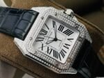 1:1 Super Clone Cartier Santos 100th Anniversary Edition Couple’s Watch - Image 6