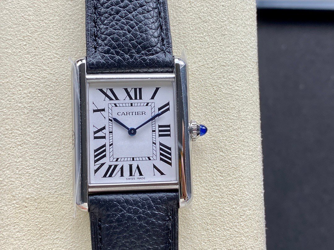 IMG_7865.jpg 1:1 Super Clone Cartier Tant Must is available in small and medium sizes: 33.7*25.5/ 29.5mm*22mm - Image 1