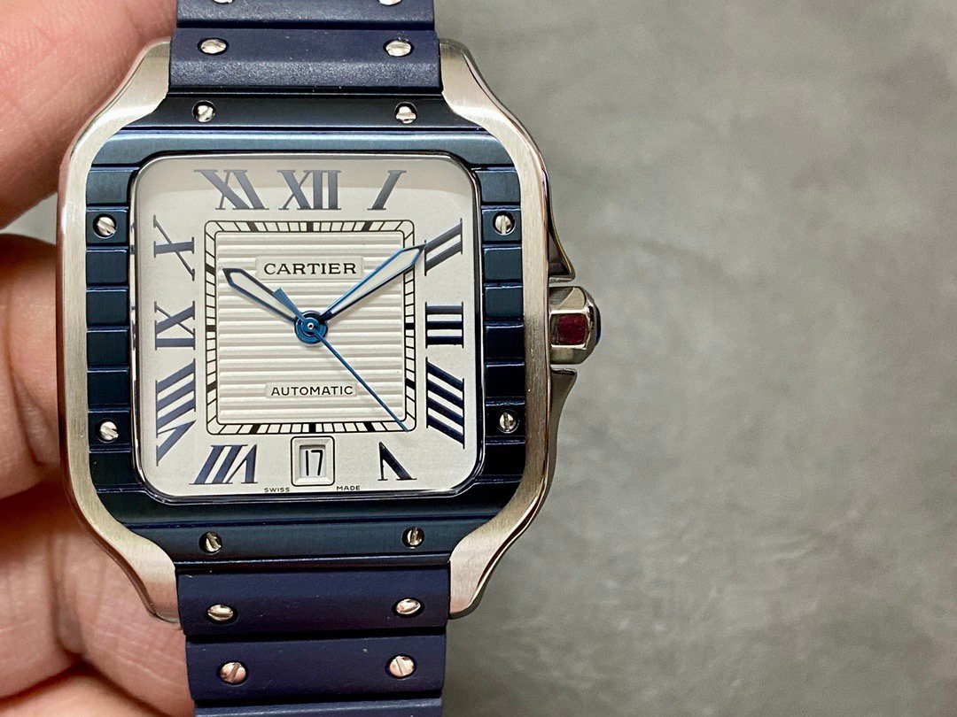 IMG_7985-1.jpg 1:1 Super Clone Cartier Santos Tape Model - Image 1