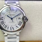 1:1 Super Clone Cartier Ballon BleuDe series, available in sizes 42, 36, 33, and 28.