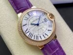 1:1 Super Clone Cartier Ballon BleuDe series, available in sizes 42, 36, 33, and 28. - Image 9