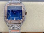 1:1 Super Clone Cartier Santos Middle East Full Diamond