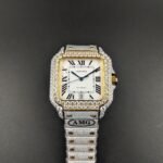 1:1 Super Clone Cartier Santos Middle East Full Diamond - Image 3