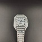 1:1 Super Clone Cartier Santos Middle East Full Diamond - Image 3