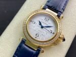 1:1 Super Clone Cartier Pasha de Cartier 35mm Ladies’ Watch: 41mm with date display, 35mm without date display - Image 8