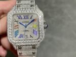 1:1 Super Clone Cartier Santos Middle East Full Diamond