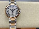1:1 Super Clone Cartier Rose Gold Blue Balloon 42mm 36mm 33mm