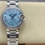 1:1 Super Clone Cartier Blue Balloon 36mm Mechanical