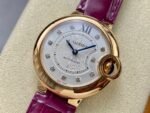 1:1 Super Clone Cartier Rose Gold Blue Balloon 36mm 33mm - Image 8
